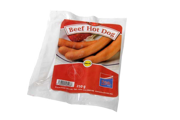 Beef Hot Dog 250G pack